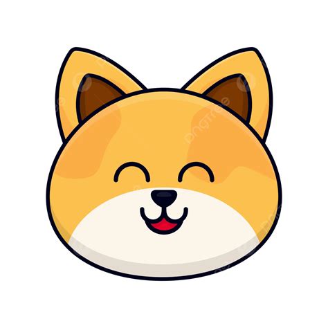 Head Cute Shiba Inu Dog Vector Animal Dog Shiba Inu Png And Vector