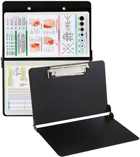 Foldable Metal Nursing Clipboard Nurse Clipboard With Storage And Qui