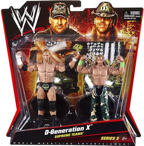 Wwe Wrestling Series 5 D Generation X Dx Triple H Shawn Michaels Action