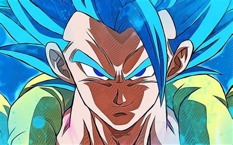 Download Wallpapers Gogeta 4k Vector Art Dragon Ball Dbs Gojita