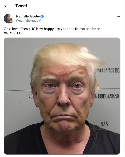 Fact Check Trump Mug Shot Is Not Real It Was Made Using Ai Lead