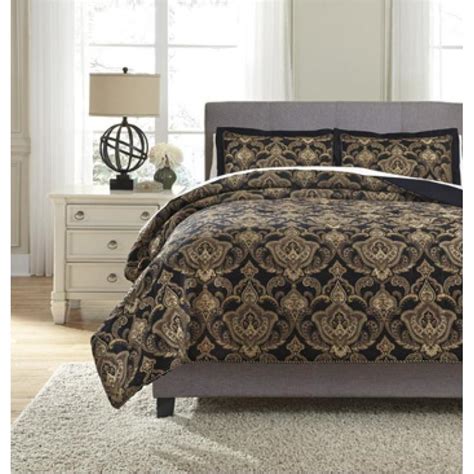 Shop ashley furniture homestore online for great prices, stylish furnishings and home decor. Q327003k Ashley Furniture Bedding King Comforter Set