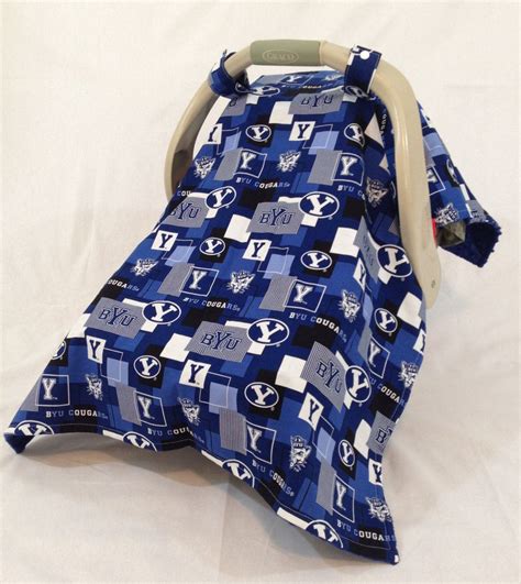 Make sure your carseat canopy, or whole caboodle is accessorized with a great handle cushion! BYU Car Seat Canopy - BYU Baby Cover - Car Seat Cover ...