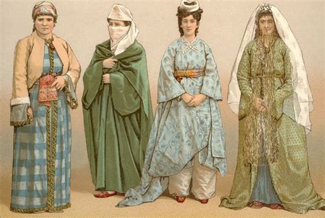 Clothing Types Of Turkish Women In The Ottoman Empire Animasi