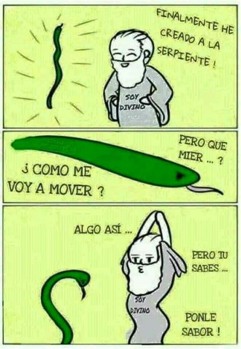 La Serpiente Funny Questions Troll Face Funny Comic Strips Funny Internet Memes Funny Times