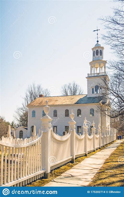 Old First Church Old Bennington Vermont Stock Photo Image Of