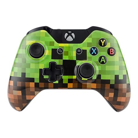 A custom xbox one custom controller shell just adds that extra layer of authenticity to your gaming experience. Xbox One Controller - Minecraft Edition | Kinetic ...