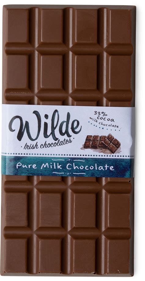 Premium Milk 33 Chocolate Bar Wilde Irish Chocolates