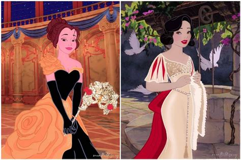Kako Bi Disneyjeve Princeze Izgledale U Modernijem Dizajnu Haljina