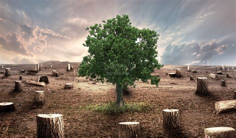 Protect Trees To Prohibit Deforestation Creative Imagepicture Free