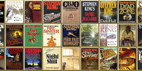 Stephen King For Beginners Which Stephen King Novels To Read First