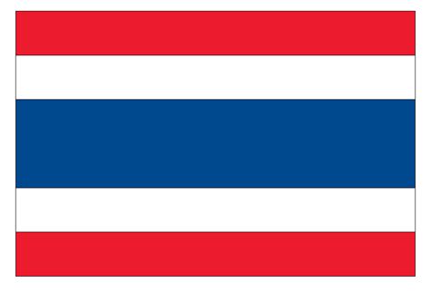 Bendera Thailand Png