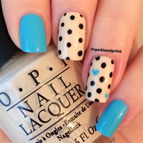 A Little Sparkle And Polish 31dc2014 Day11 Polka Dots