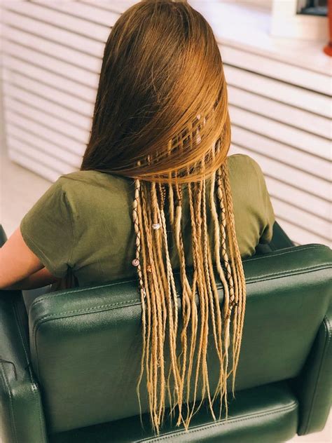 Synthetic Dreads Mix Dreadlocks And Braids Natural Light Etsy In 2020