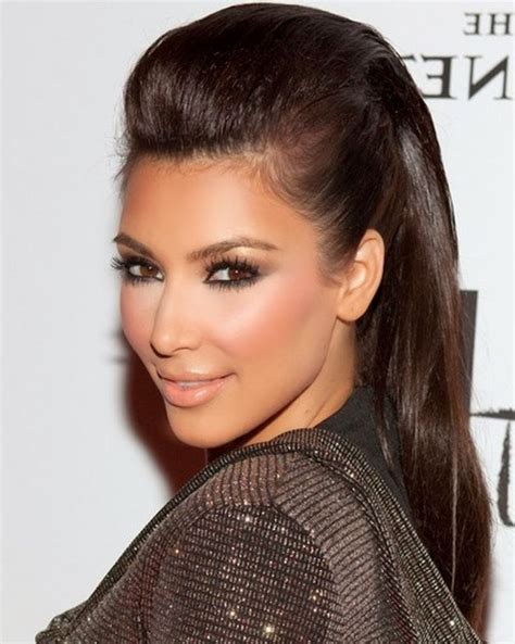 Would You Wear A Faux Hawk Like Kim Kardashian Style News Kim