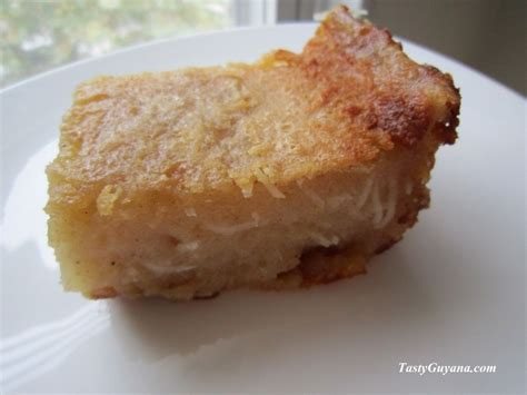 Tasty Guyana™ Cassava Pone Pudding Recipes Food Dishes Cassava Pone