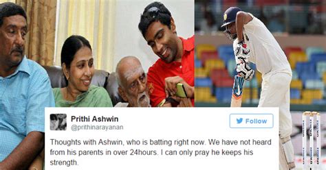 See more of ravichandran ashwin on facebook. Ravichandran Ashwin Scored Half Century While His Parents Went Missing In Chennai Rains. #Salute