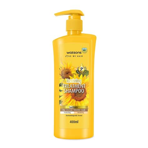 Watsons Sunflower Treatment Shampoo 400ml Watsons Malaysia