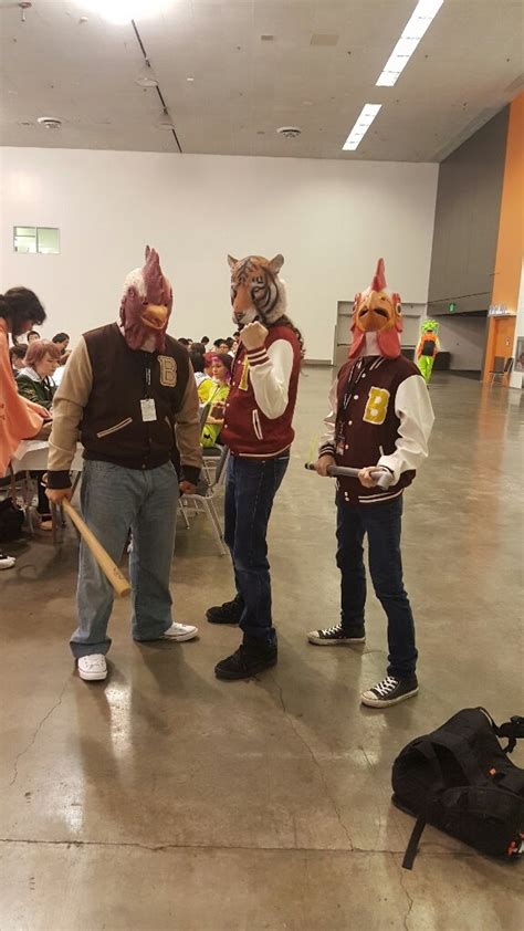 Check out top brands on ebay. Hotline Miami Cosplay Comp