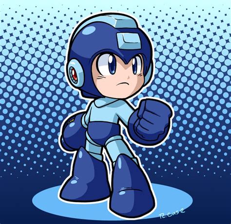 Megaman Classic Mega Man Art Mega Man Game Character Design