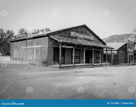 Dilapidated Buildings From Old West Editorial Photo Image Of
