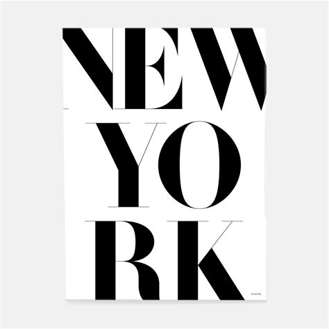 Dormify New York Bold Print Dorm Essentials Dormify Black And