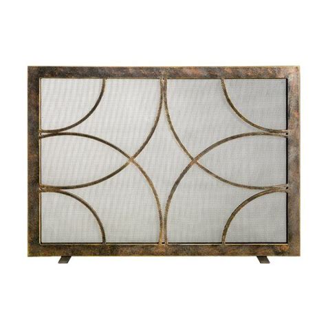 Youll Love The Adelaide Designer Single Panel Steel Fireplace Screen