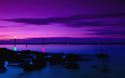 Purple Sunset Wallpaper Night Sky Wallpaper Sunset Wallpaper Purple