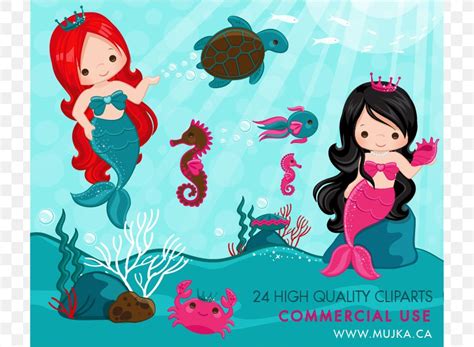 Mermaid Under The Sea Clip Art Png 716x602px Mermaid Art Cartoon