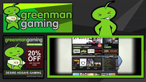 DesireHD New Partnership With GreenmanGaming Com YouTube
