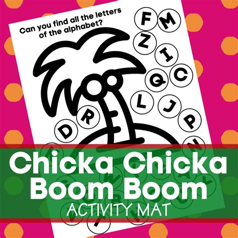 Chicka Chicka Boom Boom Printables Get Your Hands On Amazing Free Printables