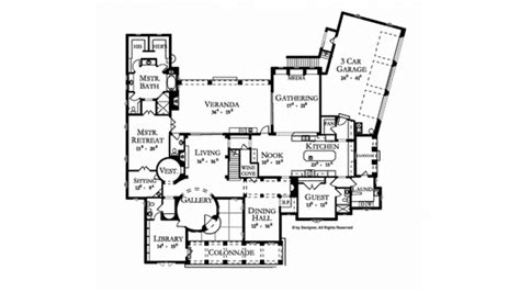 Classic Mansion Floor Plans