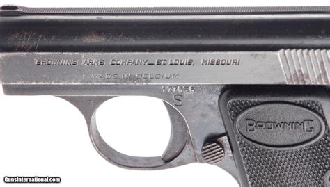 Fnhbrowning Belgian Baby Browning 6 Mm25 Cal Dao Semi Auto Pistol
