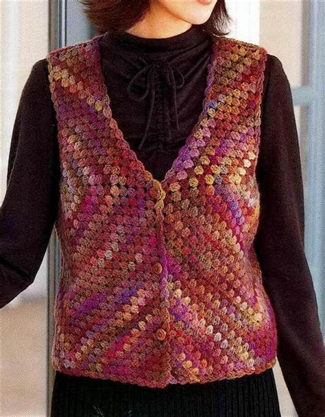 Crochet Vest For Women On Youtube 2016 Season Crochet Patterns Galore Vests Free Patterns