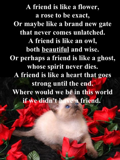 Check spelling or type a new query. Friendship Poems