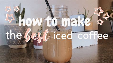How I Make My Simple Iced Coffee At Homequick And Easy Youtube