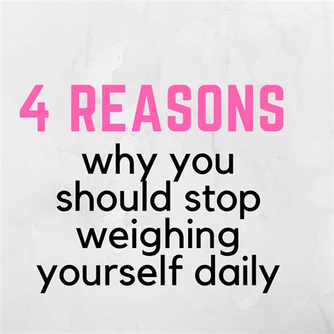 4 Reasons Why You Should Stop Weighing Yourself Daily Urban Jane