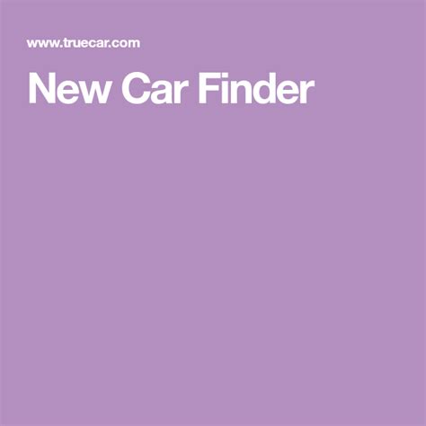 New Car Finder Car Finder New Cars American Classic Cars