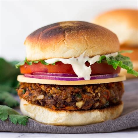 Vegan Veggie Burger Recipe Deporecipe Co