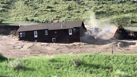 Epic Flooding On The Yellowstone River One News Page Video