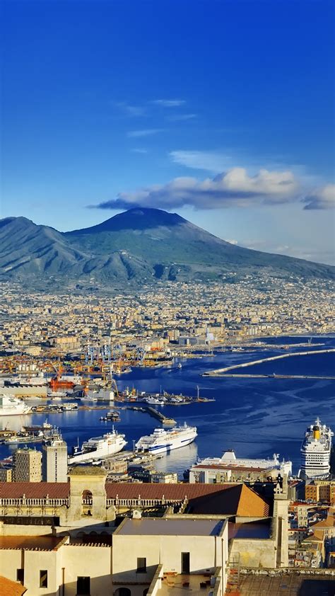 Wallpaper Europe Italy Naples Coast City 3840x2160 Uhd 4k Picture