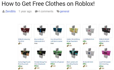 Roblox how to get free clothes on phone. Roblox Clothes Free - PerfectFitnessClothings.CO