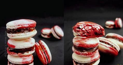 Citra's Home Diary: My Basic French Macarons with caramel chocolate filling