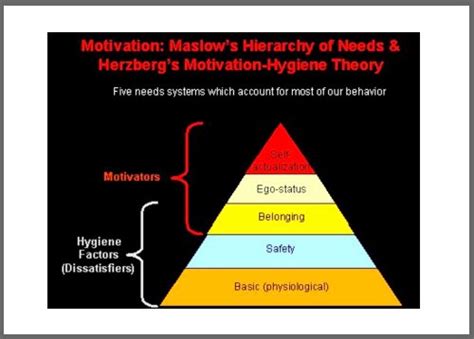 Maslow Theory Of Motivation A Paradigm Shift