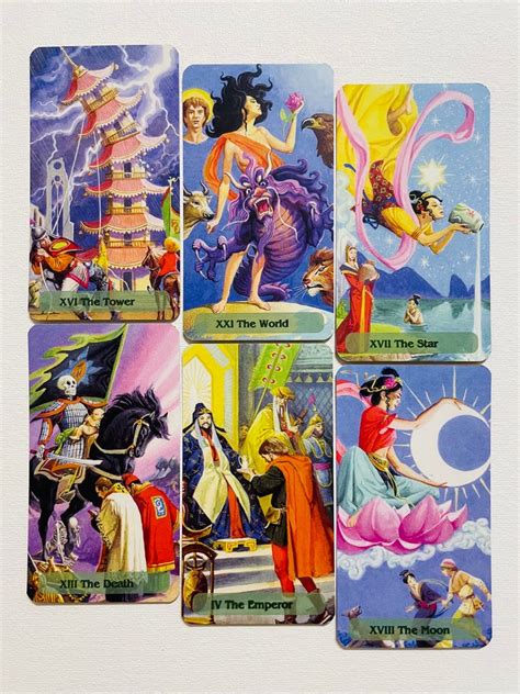 Rare Tarot Of The Journey To The Orient 78 Cards Deck Marco Polo Tarot