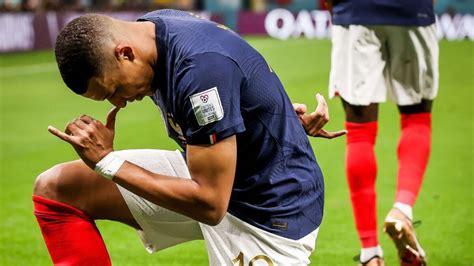 the origin story of new bended knee celebration from kylian mbappe thick accent