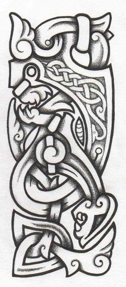 Celtic Knot Norse Tattoo Viking Knotwork Celtic Symbols