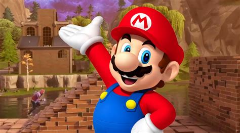 Fortnite Player Recreates World 1 1 From Super Mario