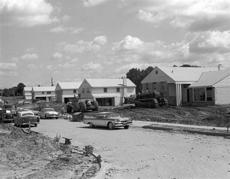 The 1960's tract homes were cheaply built because it was not a wealthy town at that time. Designing House Plans for 1950s-1960s America