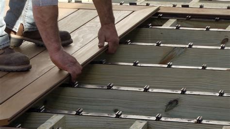 Hidden Fasteners For Kebony Wood Decking Jlc Online